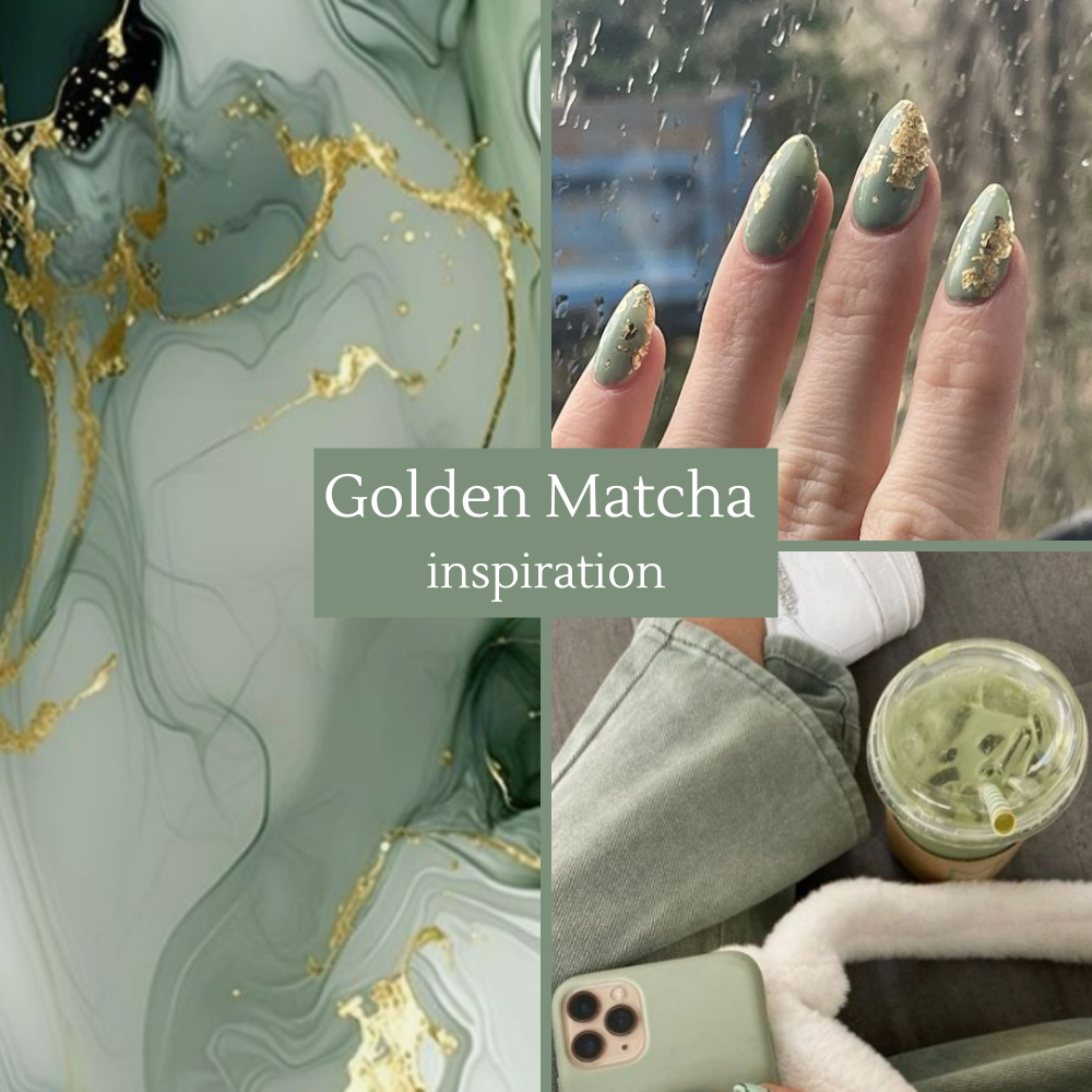 Gyllene Matcha-doppningspulver 