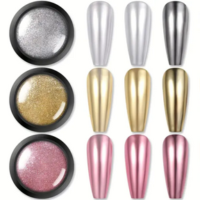 Chrome Powder 3-delad set